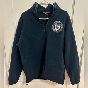 Wellesley College Quarter-Zip Fleece